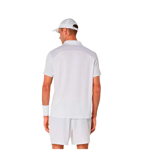 Polo Asics Court Blanc brillant 2025