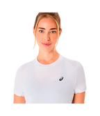 Maglietta Asics Court SS Donne Bianche Brillanti 2025