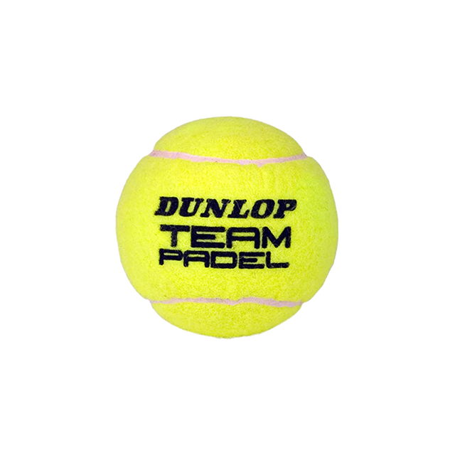 Dunlop Team Padel Balls (pacchetto x 3 barche)