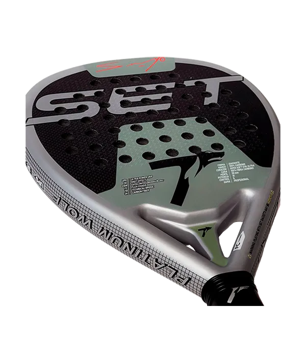 SET racket Platinum Wolf Control 2025 Sanyo Gutierrez