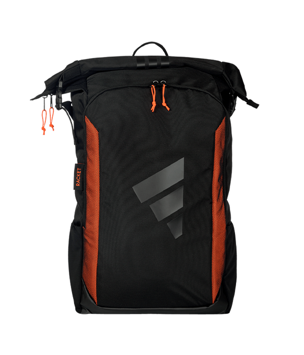 Mochila Adidas Multigame Negro/Naranja 3.4 2025