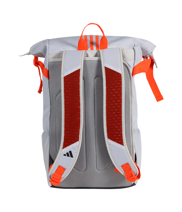 Mochila Adidas Multigame 3.3 Blanco/Naranja 2024