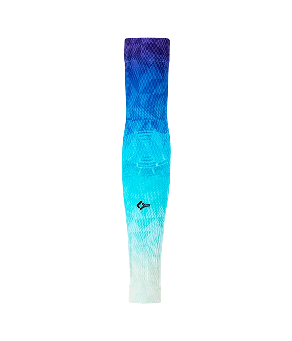 Mangas de Compresión Floky No Strain Fusion Light Blue