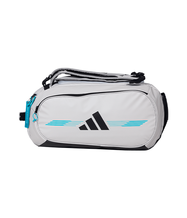 Paletero Adidas Protour Blanco/Azul Martita Ortega 3.4 2025