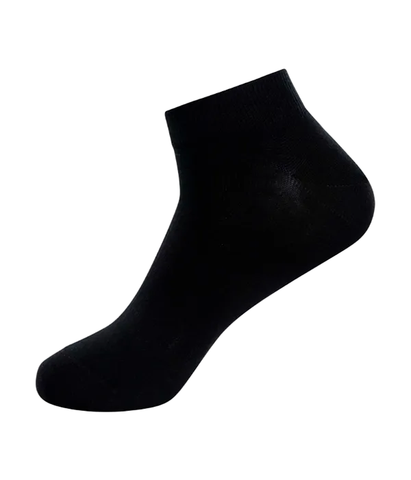 Calcetines Lacoste Cortos Negro (Pack x3)