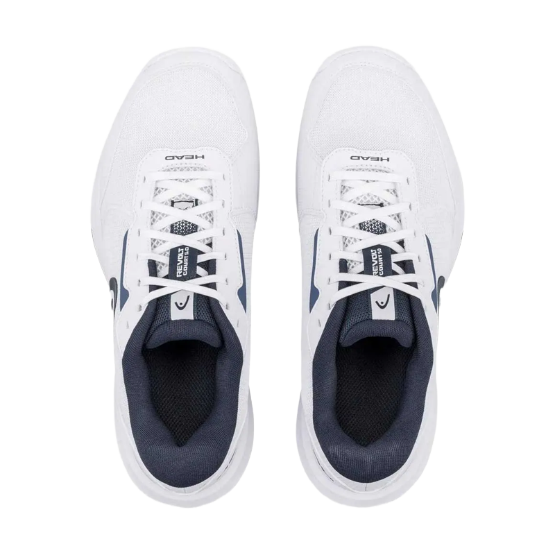 Chaussures de padel HEAD Revolt Court 5.0 Blanc/Myrtille 2026