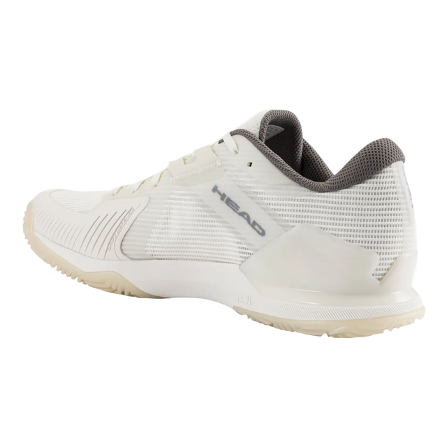 Chaussures HEAD Craie de padel Sprint Pro 4.0 Blanc/Gris foncé