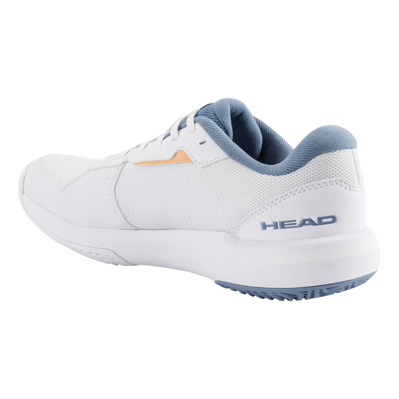 Chaussures de padel HEAD Revolt Court 5.0 Blanc/Jean 2026
