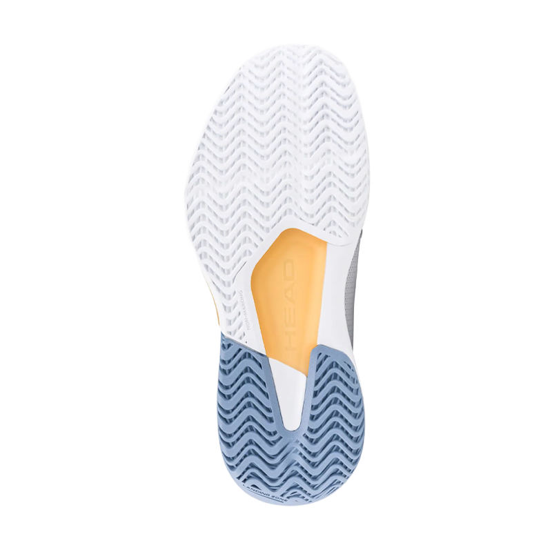 Chaussures de padel HEAD Revolt Court 5.0 Blanc/Jean 2026