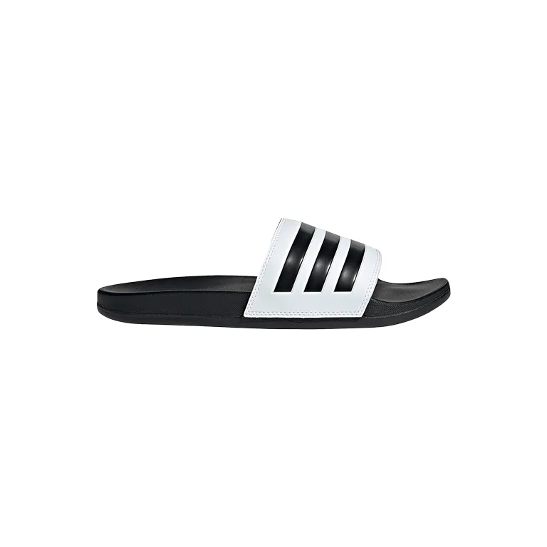 Tongs Adidas Comfort Blanc/Noir