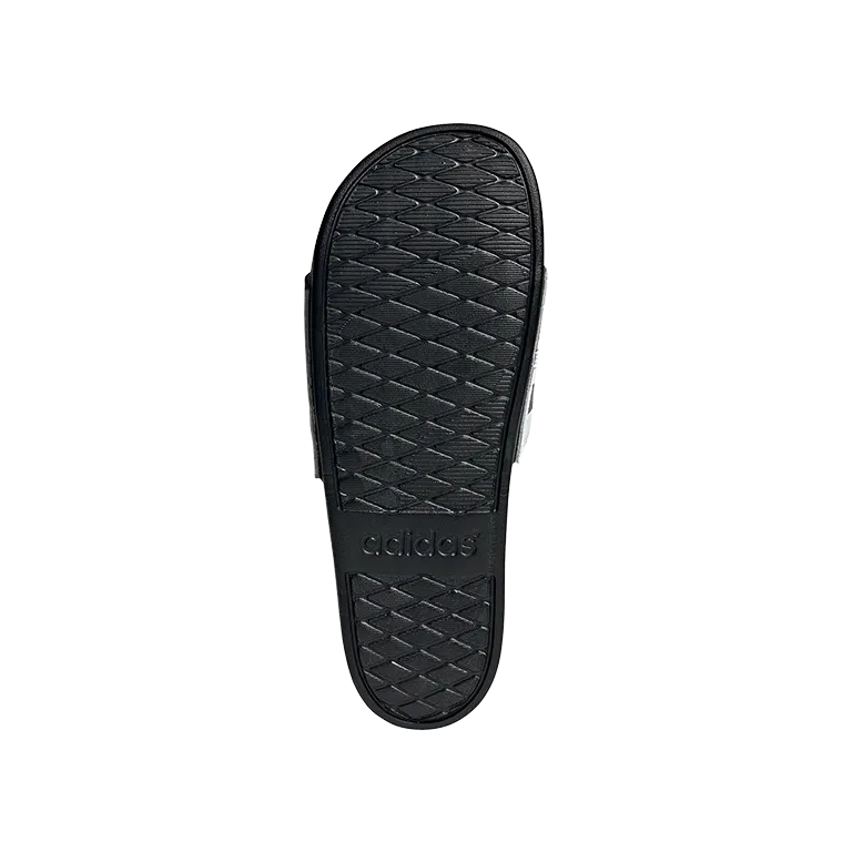 Tongs Adidas Comfort Blanc/Noir