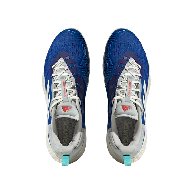 Zapatillas Adidas Barricade M azul/blanco