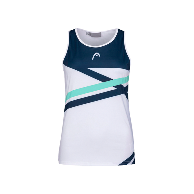 Head Perf Tank Top Woman Blue/Green 2023 T-shirt