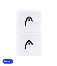 Bracelets courts Head Blanc (Pack x2)