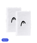Bracelets longs Head Blanc (Pack x2)