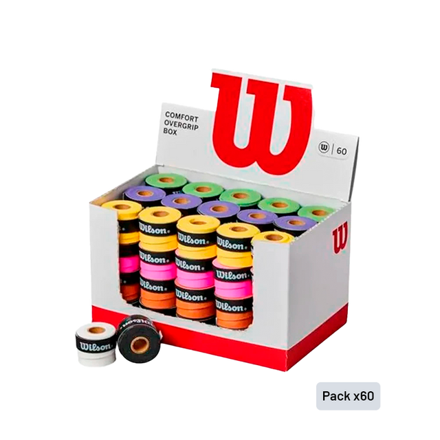 Wilson Drum Overgrips Plain Multicolor (x60)