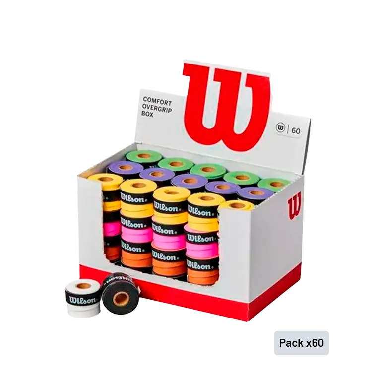 Overgrip Jar Wilson Multicolor Plain (x60)