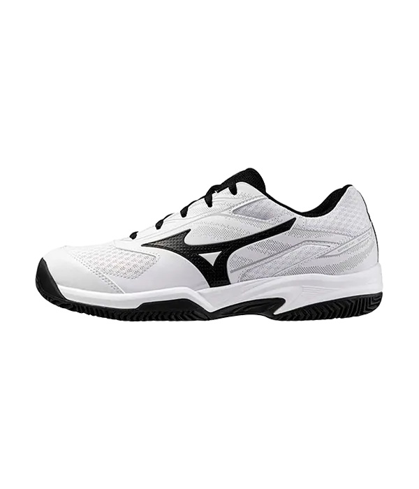 Chaussures de padel Mizuno Break Shot 5 CC Blanc/Noir 2025