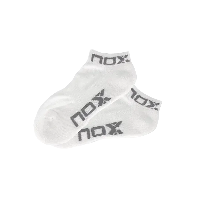 Calcetines NOX Pinkies Blanco/Gris Women