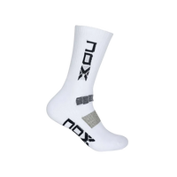 Meias Nox Série Pro Branco/Azul