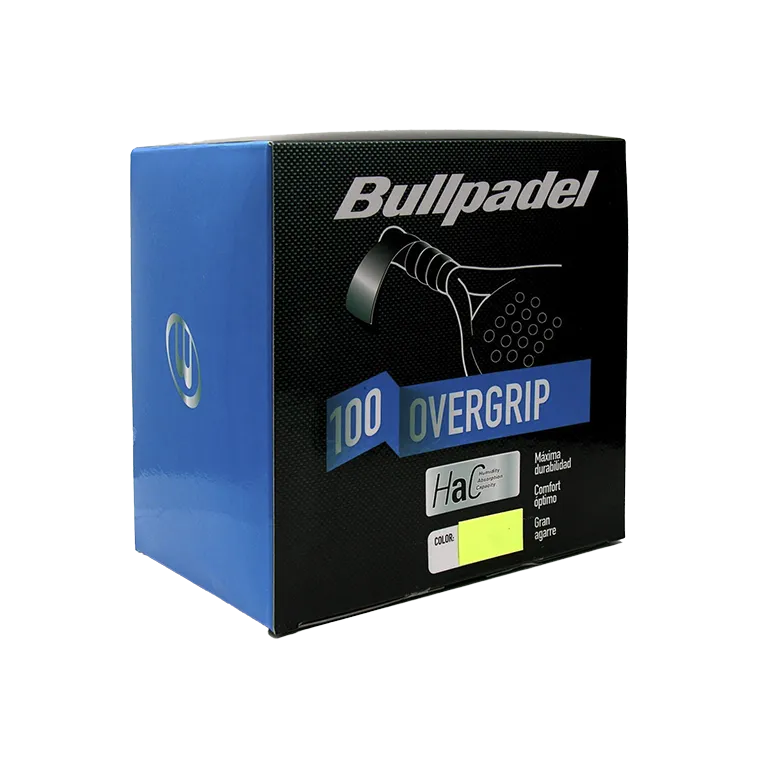 Overgrip Jar Bullpadel HaC Yellow (x100)