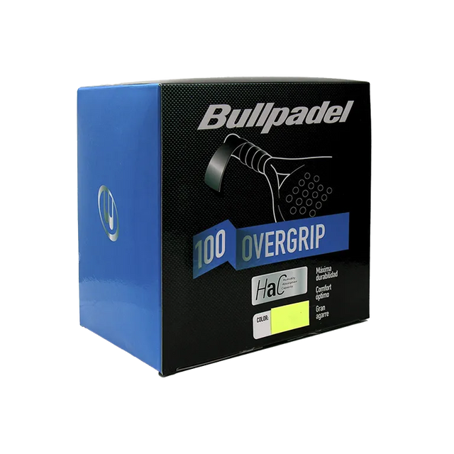 Tambor Overgrips Bullpadel HaC Amarillo (x100)