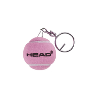 Ball Keychain Head Pink