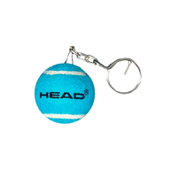 Ball Keychain Head Blue