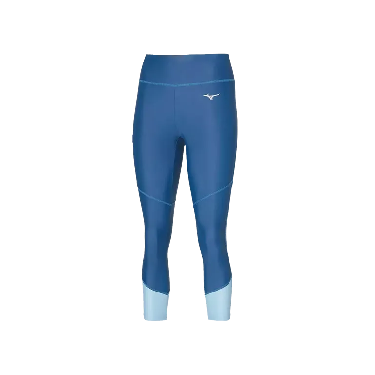 Mallas Mizuno Impulse Core 3/4 Azul