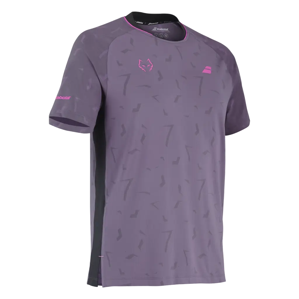 Koszulka Babolat Replika J.Lebrona Black Plum 2027