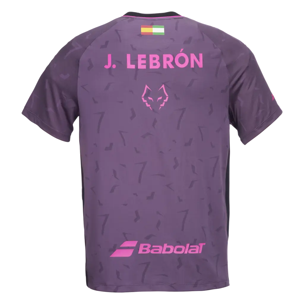 Koszulka Babolat Replika J.Lebrona Black Plum 2027