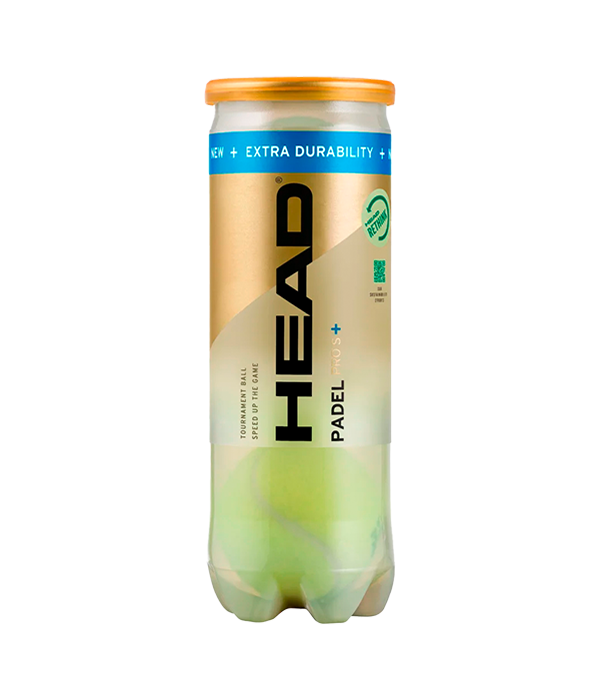 Cajón Pelotas HEAD Padel Pro S+ Padel Pro Shop 2024/2025 (pack x 24)