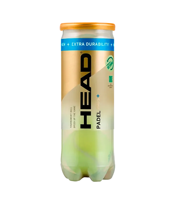 Cajón Pelotas HEAD Padel Pro S+ PadelPROShop 2024/2025 (pack x 24)
