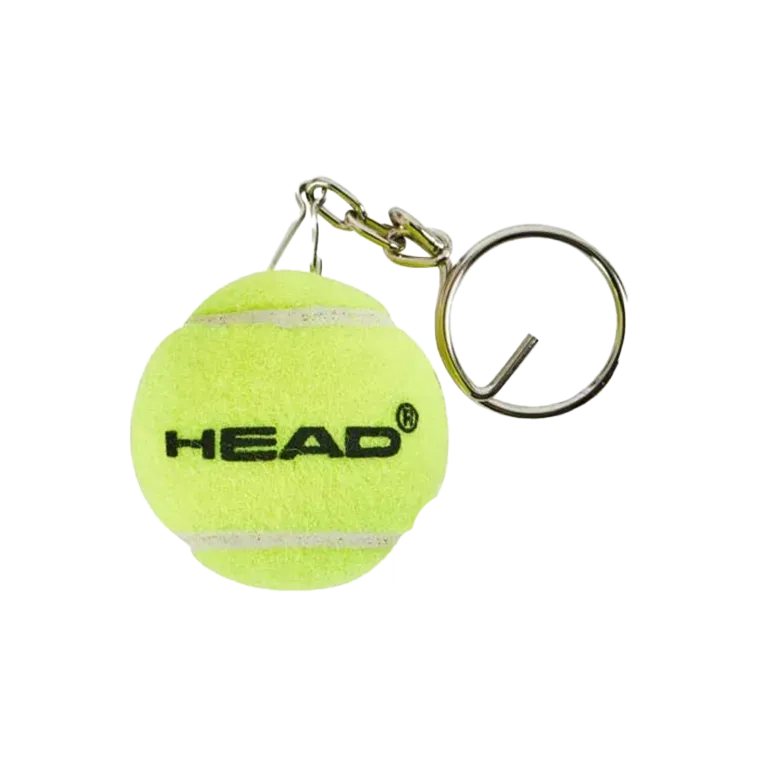 Ball Keychain Head Yellow