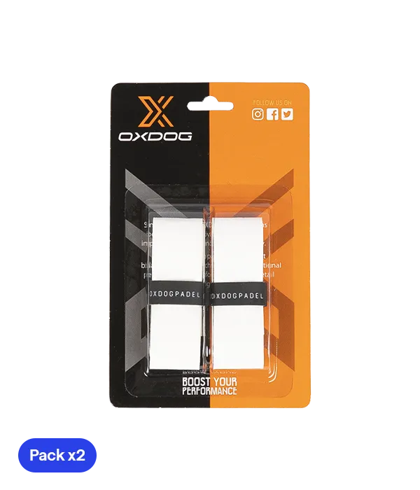 Overgrips Oxdog Supertech Blanco (Pack x2)