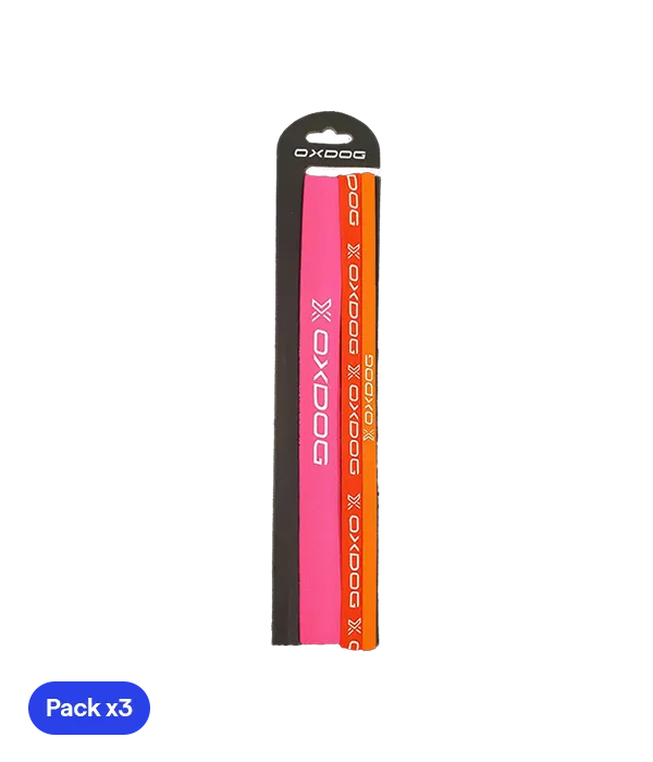 Cintas de Pelo Oxdog Naranja (Pack x3)