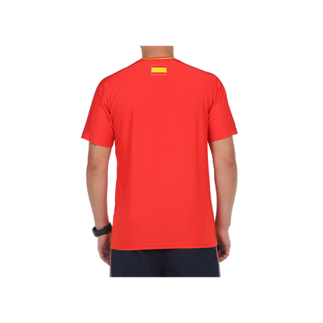 Camiseta Bullpadel Exudo FEP 2022 Roja
