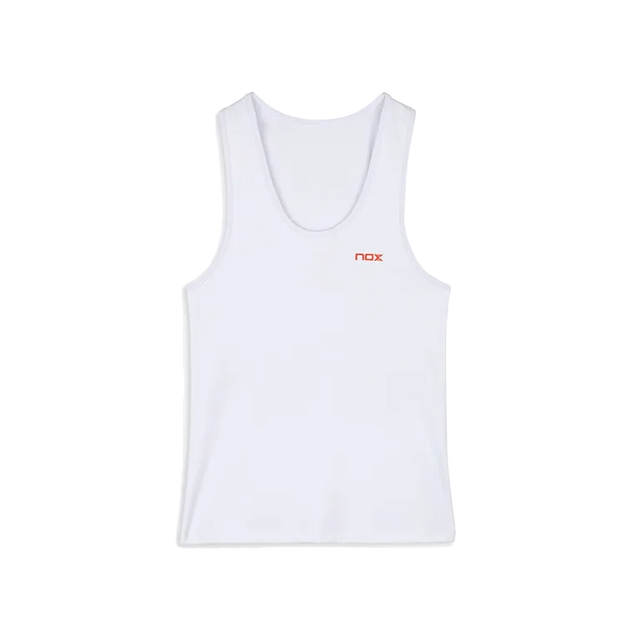 Camiseta Tirantes NOX Team Fit Women Blanco