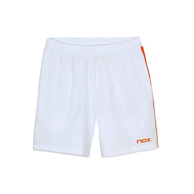 Pantalon Corto NOX Team Blanco/Naranja