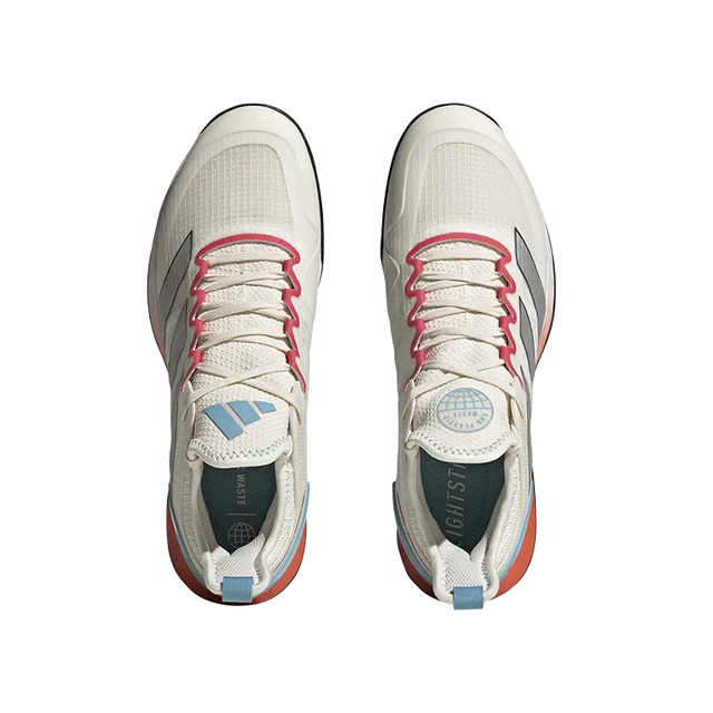 Zapatillas Adidas adizero Ubersonic 4 M Clay Blanco/Naranja