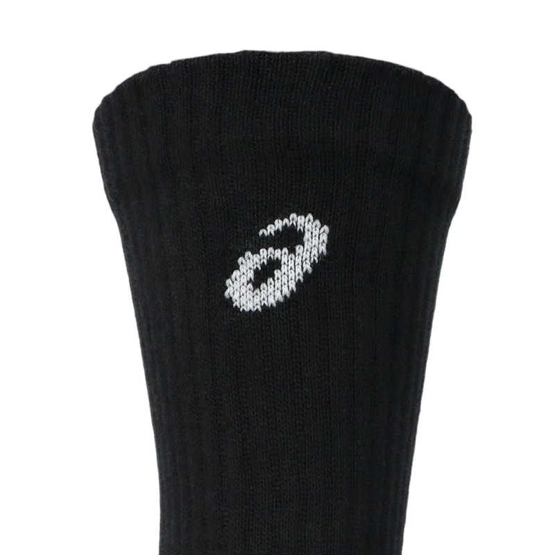 Calcetines Asics Crew Negros (Pack x3) 2026