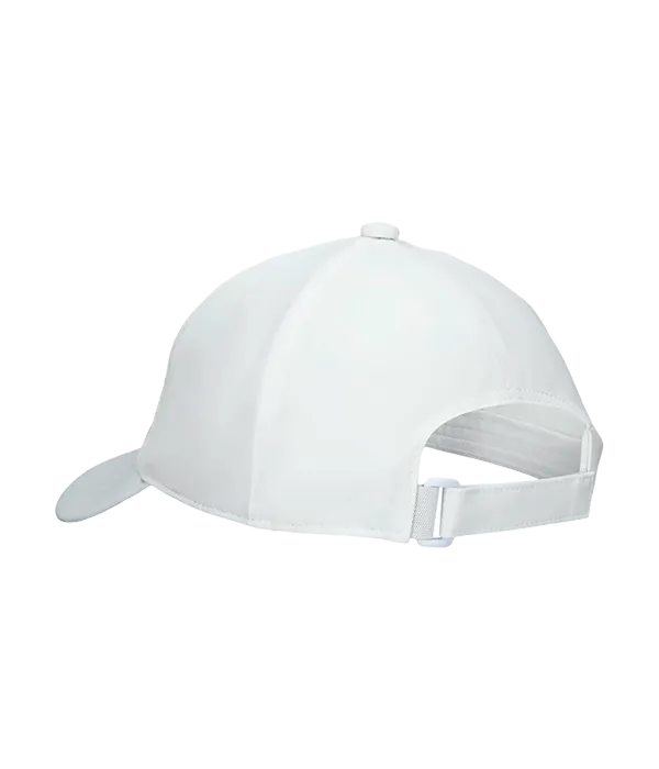 Gorra Asics Logo grande Performance Blanca 2025