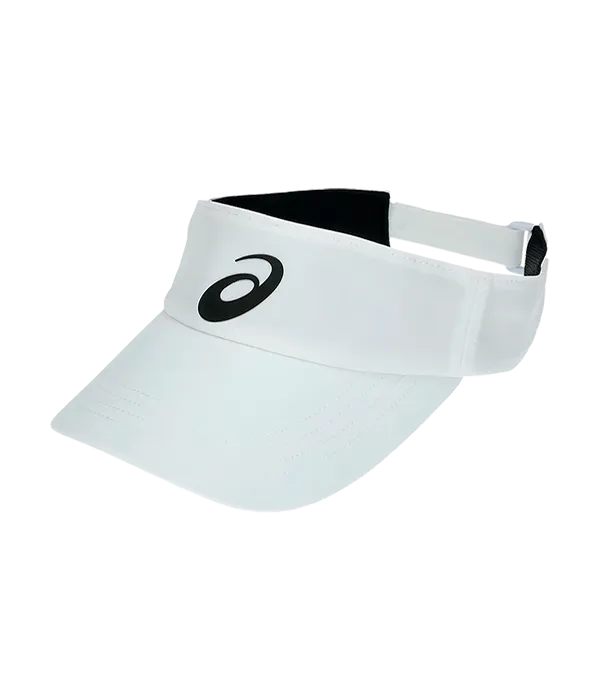 Visera Asics Logo grande Performance Blanca 2025