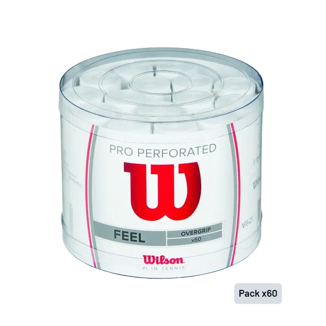 Wilson Perforated Drum Overgrips (60 Pack)