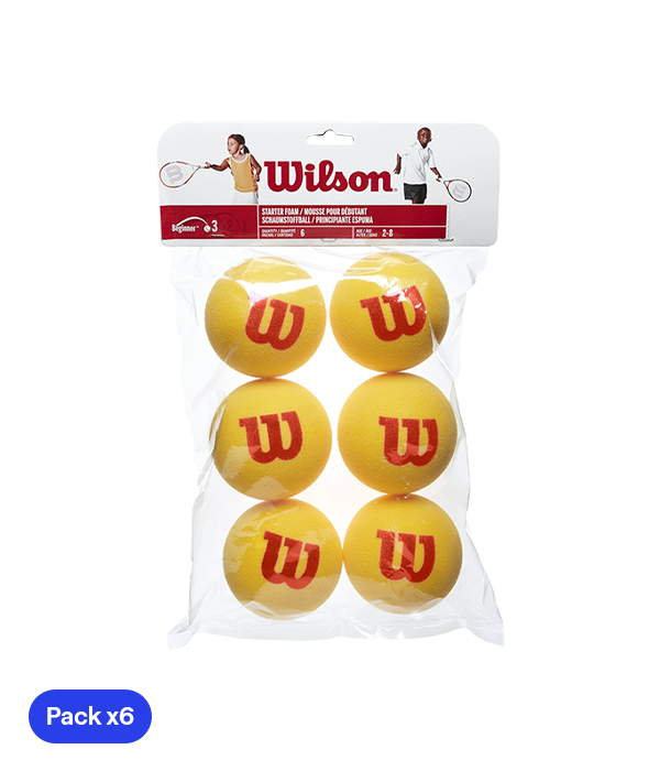 Pelotas Wilson Tour Foam (Pack x6)