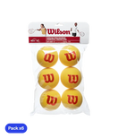 Pelotas Wilson Tour Foam Tenis (Pack x6)