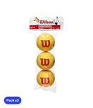 Pelotas Wilson Tour Foam Tenis (Pack x3)