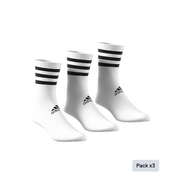 adidas premium socks (x3) White