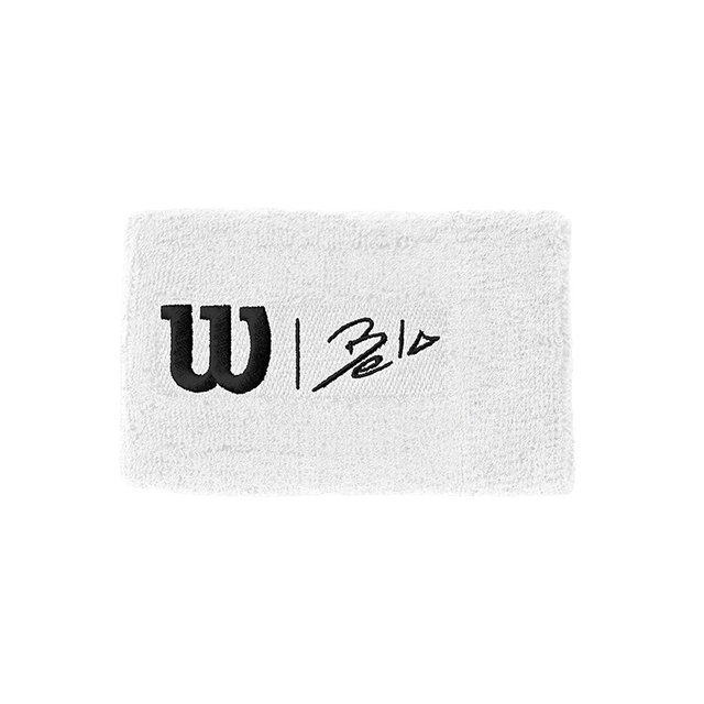 Wilson Bela Long White Wristband