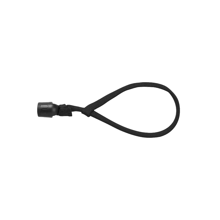 Cordón Wilson con cincha de doble trenzado negra